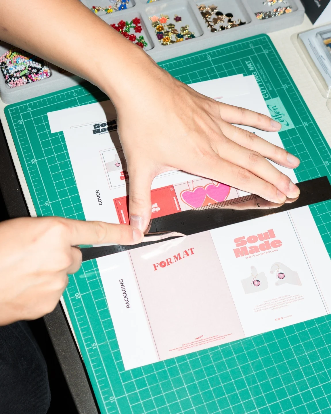 Mini CD NFC Keychain Workshop - 3